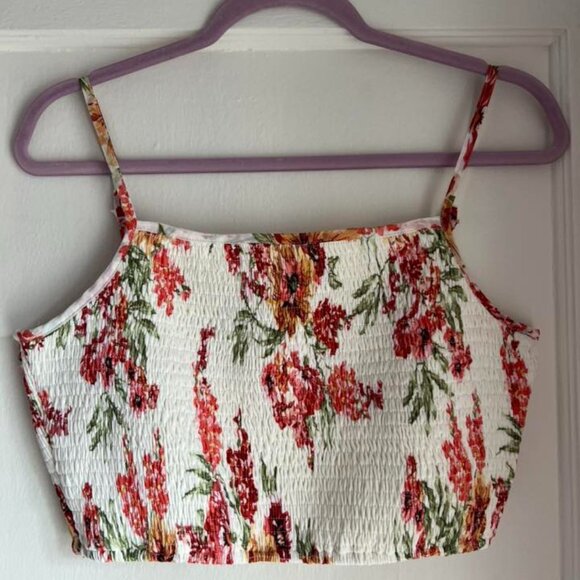 Listicle, Women's Smocked Vacation Tank Top, Large, EUC - Picture 2 of 4